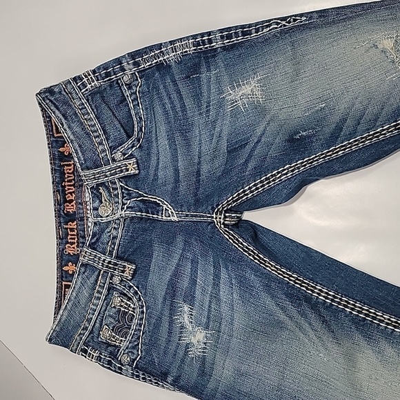 Rock Revival for Buckle Size 24 Denisa Skinny Jeans - Picture 3 of 11